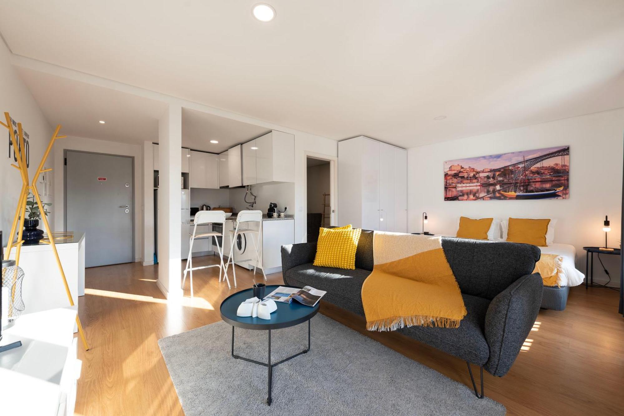 Ferienwohnung Joivy Olimpio Studio In The Heart Of The City Porto Exterior foto